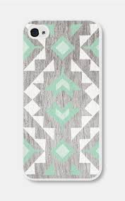 Mint Geometric Phone Case Iphone 4 4s Or Iphone 5 Why Can T They Make This For The No Iphone Phone Cases Geometric Iphone Case Pretty Phone Cases