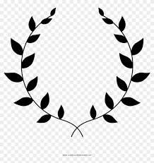 My adult coloring pages include flowers, animals and geometrics. Laurel Wreath Coloring Page Illustration Hd Png Download 1000x1000 379850 Pngfind