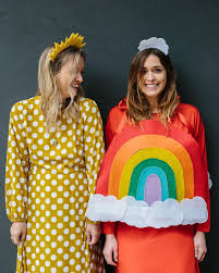 Heißer produkt listensexy sonne mond sterne temporäre tattoo frauen party körper arm kunst gefälschte flash tatoos gold metallic tattoo aufkleber mädchen armband handgelenkgröße: Sonne Mond Sterne Kostum Selber Machen Diy Maskerix De Regenbogen Kostum Selber Machen Kostume Selber Machen Regenbogen Kostum Kinder