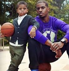 Nba star chris paul is playing basketball with his son and a friend in the driveway when he hears a chilling sound: Chris Paul With Son Christopher Emmanuel Paul Ii Celebrities Infoseemedia