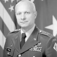 Brigadier General John A. Hedrick, uncovered