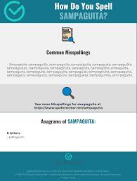 Correct Spelling For Sampaguita Infographic Spellchecker Net Arabian jasmine mangaka character anime, sampaguita, purple, cartoon, fictional character png. spellchecker net