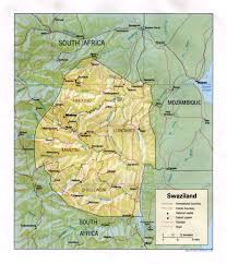 Urbanism, architecture, and the use of space. Map Of Swaziland Relief Map Worldofmaps Net Online Maps And Travel Information
