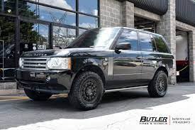 Range Rover With 18in Black Rhino Arsenal Wheels Exclusively From Butler Tires And Wheels In Atlanta Ga - Image Numbe Range Rover Land Rover Land Rover Models