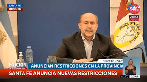 La municipalidad de rosario solicitó al gobierno santafesino la evaluamos extender las restricciones vigentes y posibilitar a la gastronomía y comercios mayor. Television Publica Santa Fe Anuncia Nuevas Restricciones Facebook