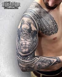 Upper Arm Tattoo Men Half Sleeves Tribal Arm Tattoos For Guys Sleeve Tattoos For Women Upper Arm Tattoos