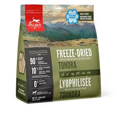 Freeze dried treats naturally healthy treats for dogs made from norwegian ocean white fish, these treats are freeze dried rather than cooked, a process that preserves all of the taste and nutrition of the magnificent fish. Orijen Tundra Freeze Dried Dog Food