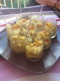 Verrines Surimi Pommes Mayonnaise Au Curry Recettes De Cuisine Recette Cuisine