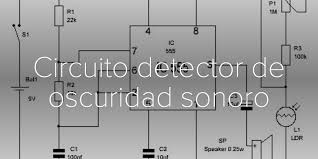 Ayuda circuito detector luz con ldr. Circuito Detector De Oscuridad Sonoro