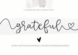Requires cloning the repo as of now. Grateful Font A Handwritten Script Font Cricut Fonts Etsy