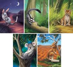 Australian Bush Babies Coins Australian Bush Australian Wildlife Animal Illustration