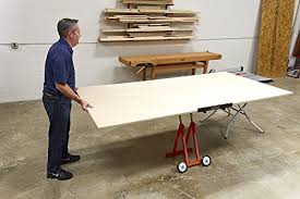 First, wrap a strip of crepe masking tape around the panel and place the tabletop good side down on a work surface. 4 X8 Length Cut Circular Saw Table Saw Or Panel Saw Woodworking Stack Exchange