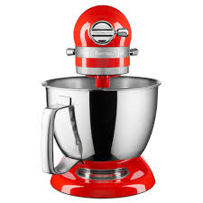 I love the new artisan mini as it is much lighter in weight and size which is perfect for me since the kids are grown and meals are smaller. Kitchenaid Artisan Mini 3 5 Quart Tilt Head Stand Mixer Hot Sauce Ksm3316xht Walmart Com Walmart Com