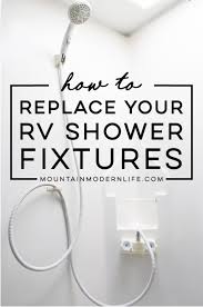 A bathtub fixture replacement kit can completely renew your existing bathtub or shower. How To Replace An Rv Shower Faucet Mountain Modern Life