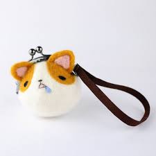 肥肥柯基口金包 睡爽爽 puipui 零錢包 pinkoi baby shoes diy kids