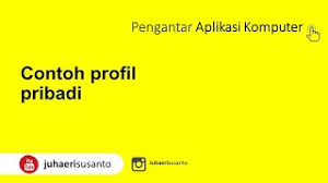 13 contoh website sekolah dengan desain modern. Contoh Profil Pribadi Menggunakan Power Point Youtube Cute766