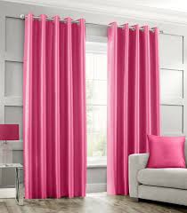 Unfollow pink faux eyelet curtains to stop getting updates on your ebay feed. Stylish Ring Top Eyelet Lined Curtains Plain Faux Silk Fushia Hot Pink Colour