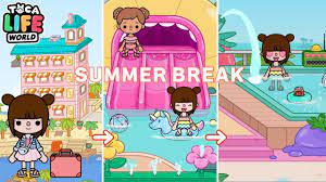 Water Park! A Day In My Life Summer Break | Toca Life World - YouTube