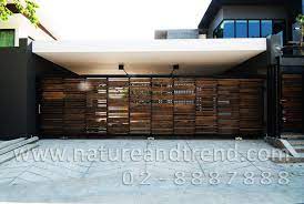 ประต ร วไม สนก บบ านสไตล โมเด ร น ประต ร ว ร วไม ร บทำประต ร วบ านสวย ๆ การตกแต งบ าน