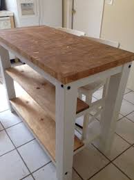 This is just a very simple way to keep your kitchen practical and comfortable for working. 2 Half Shelves End Grain Kitchen Island Butcher Block Top Etsy Farmhouse Style Kitchen Table Butcher Block Island Kitchen Kitchen Island With Seating