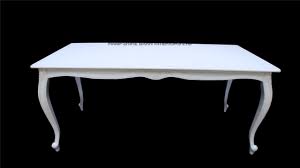 Then, wait for the table to dry before applying your shabby chic furniture paint. Antique White French Shabby Chic White Ornate Dining Table Set With 6 Chairs Hampshire Barn Interiors Chaise Longue Specialists Telephone 01730 231246