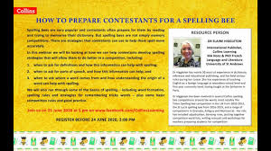 How To Prepare Contestants For Spell Bee By Dr Elaine Youtube
