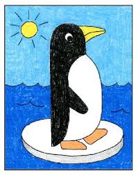 Draw An Easy Penguin Art Projects For Kids Free printable coloring pages for children that you can print out and color. draw an easy penguin art projects for