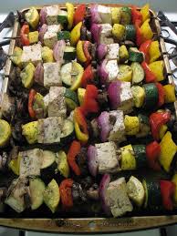 Smoky Baked Veggie Kabobs Vegan Food Addict