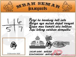 Syair Hk Mbah Semar 23 Desember 2020 Keluaran Togel