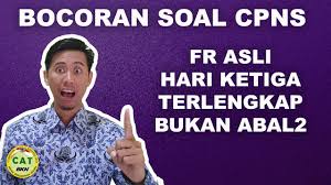 Mengingat tes cpns masih cukup lama, soal yang akan saya bagikan ini dapat anda demikianlah soal dan pembahasan cpns 2019 tes wawasan kebangsaan yang dapat saya bagikan, semoga bermanfaat. Update Fr Skd Cpns Asli Hari Ketiga Terlengkap Bukan Abal Abal Youtube