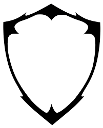 Shield Blank Psd Gambar Serigala Inspirasi Desain Logo Desain Logo