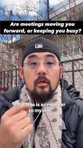 What really moves things forward? 💭, Yo, this is a reminder to myself.  Sending this one out for whoever needs to insert these thoughts through  their eardrums. Aight, meetings feel productive because ...