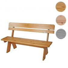 Holzbank aus lärche, mit öl imprägniert. Holzbank Gartenbank Parkbank Oslo 148cm Gastronomie Qualitat Massiv Honigbraun Lackiert