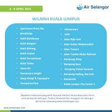 Penambahbaikan loji rawatan air (lra). Gangguan Bekalan Air Berjadual Bermula Esok Ini Senarai 58 Kawasan Terjejas Di Selangor Dan Kl