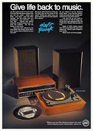 Daft Punk Selling Slipmats Electronicmusic Synthesizer Instruments Electroacoustic Sound Synthesis Daft Punk Daft Punk Helmet Punk