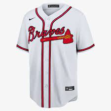 Atlanta braves first baseman freddie freeman during the major league baseball spring training game between the atlanta braves and the cincinnati reds on march 25, 2019 at suntrust park in atlanta. Mlb Atlanta Braves Ronald Acuna Jr Men S Replica Baseball Jersey Nike Com