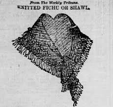 Browse free knitting patterns for hats, caps, stockings, & winter wear. Knitted Fichu Or Shawl Pattern By New York Tribune Ravelry