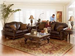 Ashley Furniture Casa Mollino Dark Brown Cocktail Table Living Room Leather Living Room Design Modern Living Room Designs