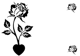 Svg Heart Flower Rose Free Svg Image Icon Svg Silh