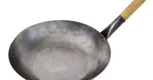Town Food Service 14 Inch Mandarin Flat Bottom Wok Wok Food Service Forged Steel
