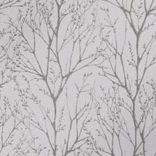 We hope you enjoy these awesome black and white tree background images :) Shimmer Tree Wallpaper In Soft Grey Silver I Love Wallpaper