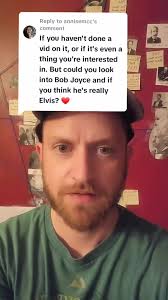 Matt Joyce Admitting That Bob Joyce Is Elvis Presley