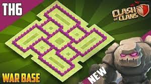 A copy base link is given below of every base. New Base Town Hall 6 Th6 Trophy War Base 2018 Coc Best Th6 Trophy Base Design Clash Of Clans Youtube