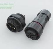 M20 2 3 4 5 6 7 8 Pin Female Panel Mount Circular Connector ...