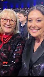 Randi Mahomes And Donna Kelce At The Mahomes & Mimosas Event This Morning  Where Chiefs Mom All Meet Up And Talk About Their Experiences With Their  Sons♥️💛