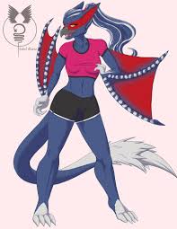Commission - Nargacuga gal Carli Gatsby by Sabela -- Fur Affinity [dot] net