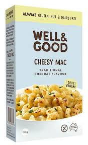 A recipe from epicurious has 348 calories per cup. Vegan Cheesy Mac Traditional Cheddar Flavour Well And Goodwell And Good