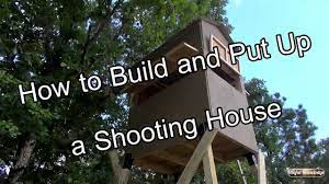 Deer shooting house design and bom : Shooting House For Deer Hunting Useful Knowledge Youtube