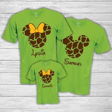Animal Kingdom Shirt Custom Disney Shirts Giraffe Shirt Etsy In 2021 Custom Disney Shirts Disney Shirts For Family Giraffe Shirt