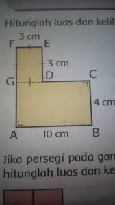 Segitiga, adalah sebuah bangun datar yang terbentuk dari tiga buah titik yang tidak segaris, macam macamnya, yaitu: Hitunglah Luas Dan Keliling Bangun Gabungan Berikut Masnurul